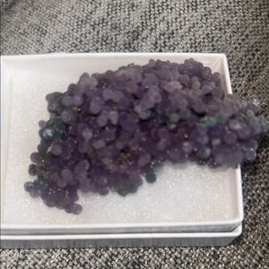 Super High Quality  Sparkly Purple Grape Agate Crystal Cluster